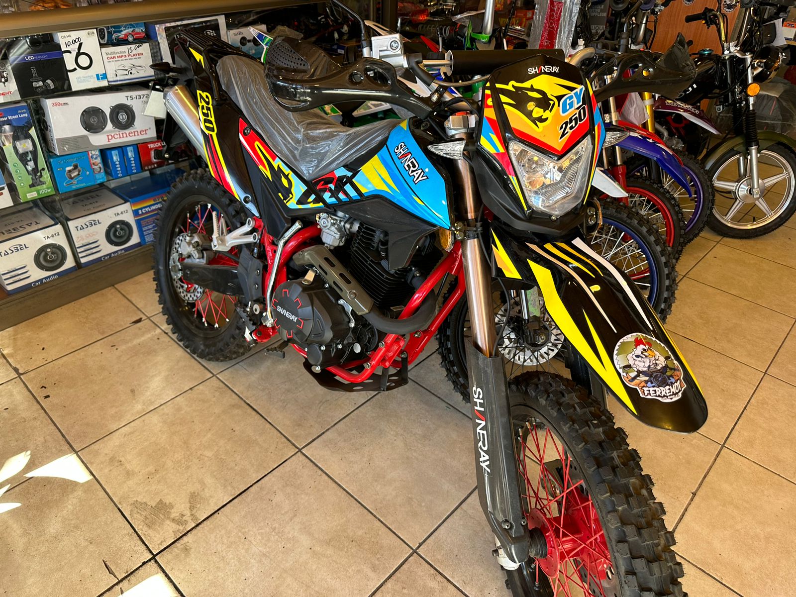 Motocicleta xy250gy-18d enduro shineray