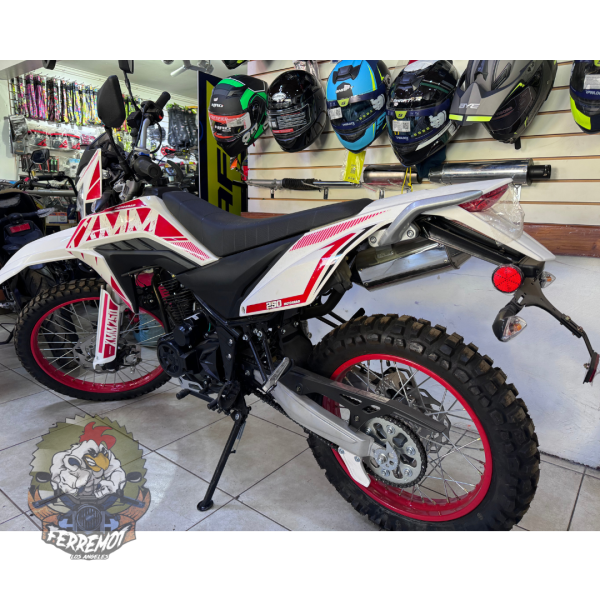 Motocicleta motorrad xmm250cc